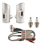 DLE120 RC Modellflugzeug Benzinmotor für Ferngesteuerte Benzinflugzeuge 12PS 7500U/min Motorteile